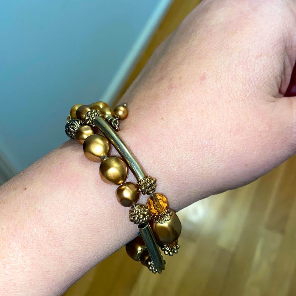 Snake beaded bracelet